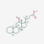 Structure of 12α-Hydroxy-5β-cholan-24-oic acid methyl ester