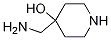 Structure of 4-(aminomethyl)piperidin-4-ol