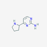 Structure of 4-Pyrrolidin-2-yl-pyrimidin-2-ylamine