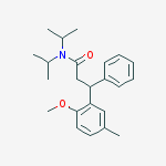 Structure of N,N-Diisopropylamine-3-(2-Methoxyl-5-Methylphenyl)-3-PhenylPropionamide(ForTolterodine-L-Tartrate)