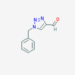 1-benzyltriazole-4-carbaldehyde结构式