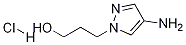 Structure of 3-(4-aMino-1H-pyrazol-1-yl)propan-1-ol hydrochloride
