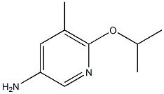 Structure of 6-isopropoxy-5-Methylpyridin-3-aMine