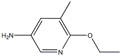 Structure of 6-ethoxy-5-Methylpyridin-3-aMine