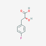 Structure of (R)-3-(4-Fluorophenyl)-2-hydroxypropanoic Acid