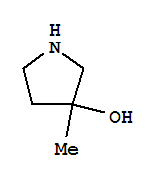 Structure of 3-METHYLPYRROLIDIN-3-OL