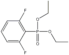 Structure of (2,6-Difluorophenyl)phosphonic acid diethyl ester