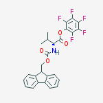 Structure of Fmoc-D-Val-OPfp