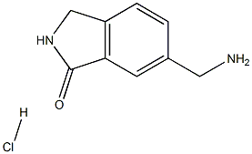 Structure of 6-(aMinoMethyl)isoindolin-1-one hydrochloride