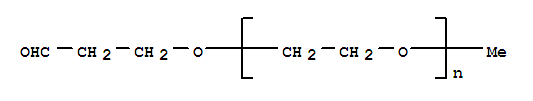 Structure of O-(3-OXOPROPYL)-O-METHYLPOLYETHYLENE GLYCOL 5000*