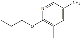 Structure of 5-Methyl-6-propoxypyridin-3-aMine