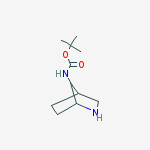 Structure of 2-methyl-2-propanyl 2-azabicyclo[2.2.1]hept-7-ylcarbamate