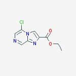 Structure of Ethyl 5-chloroimidazo[1,2-a]pyrazine-2-carboxylate