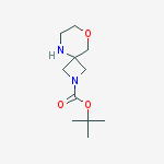 Structure of Tert-butyl 8-oxa-2,5-diazaspiro[3.5]nonane-2-carboxylate
