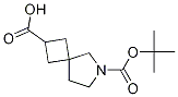 Structure of 6-Boc-6-Aza-spiro[3.4]octane-2-carboxylic acid