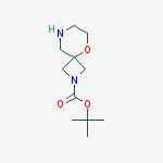 Structure of tert-Butyl 5-oxa-2,8-diazaspiro[3.5]nonane-2-carboxylate