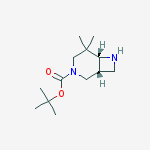 Tert-butyl (1r,6r)-6-methyl-4,8-diazabicyclo[4.2.0]octane-4-carboxylate结构式