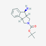 Structure of (3aR*,8S*,8aR*)-tert-Butyl 8-amino-3,3a,8,8atetrahydroindeno[2,1-c]pyrrole-2(1H)-carboxylate