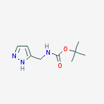 Structure of 3-(Boc-aMinoMethyl)pyrazole