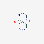 Structure of 1,4,9-triazaspiro[5.5]undecan-5-one(SALTDATA: FREE)