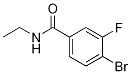 Structure of 4-Bromo-N-ethyl-3-fluorobenzamide