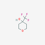 Structure of 4-HYDROXY-4-(TRIFLUOROMETHYL)TETRAHYDRO-2H-PYRAN