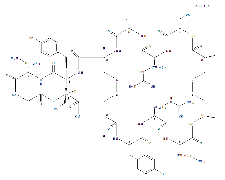 Structure of polyphemusin II