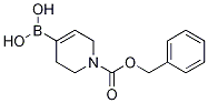 Structure of N-CBZ-1,2,3,6-tetrahydropyridin-4-ylboronic acid