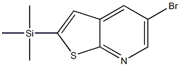 Structure of 5-broMo-2-(triMethylsilyl)thieno[2,3-b]pyridine