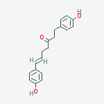 Structure of 1,7-Bis(4-hydroxyphenyl)hept-6-en-3-one