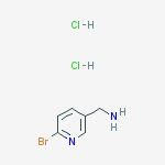 Structure of (6-Bromopyridin-3-yl)methanamine dihydrochloride