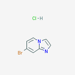 7-Bromoimidazo[1,2-a]pyridine hydrochloride结构式