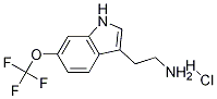 Structure of 2-(6-(Trifluoromethoxy)-1H-indol-3-yl)ethanamine hydrochloride