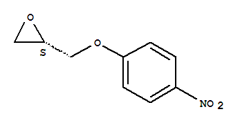 (S)-2-((4-NITROPHENOXY)METHYL)OXIRANE结构式