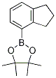 Structure of 2-(2,3-dihydro-1H-inden-4-yl)-4,4,5,5-tetraMethyl-1,3,2-dioxaborolane