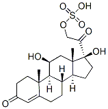 Structure of cortisol 21-sulfate