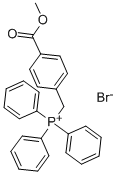 Structure of 4-CARBOMETHOXYBENZYL TRIPHENYLPHOSPHONIUM CHLORIDE