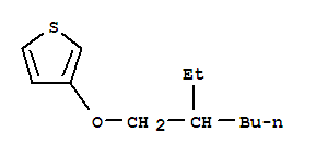 Structure of 3-[(2-ethylhexyl)oxy]-Thiophene
