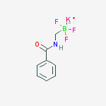 Structure of Potassium benzamidomethyltrifluoroborate