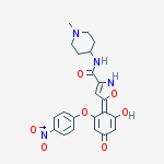Chemical structure of NMS-E973 10MG