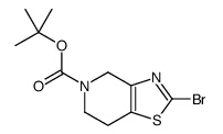 Structure of tert-Butyl 2-bromo-6,7-dihydrothiazolo[4,5-c]pyridine-5(4H)-carboxylate
