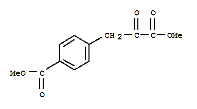 Structure of METHYL 4-METHOXYCARBONYLBENZOYLACETATE