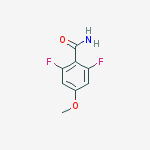 2,6-Difluoro-4-methoxybenzamide结构式