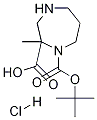 Structure of 1-TERT-BUTYL 2-METHYL 1,4-DIAZEPANE-1,2-DICARBOXYLATE-HCL