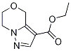 Structure of ethyl 6,7-dihydro-4H-pyrazolo[5,1-c][1,4]oxazine-3-carboxylate
