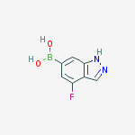 Structure of 1H-Indazole-5-carboxamide, N-ethyl-N-(2-hydroxyethyl)-