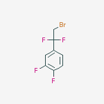 4-(2-BROMO-1,1-DIFLUOROETHYL)-1,2-DIFLUOROBENZENE, 97%结构式