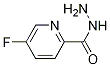 Structure of 2-Pyridinecarboxylic acid, 5-fluoro-, hydrazide