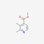 Structure of Methyl 2,3-dimethylpyridine-4-carboxylate