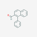 Structure of 1-Phenylnaphthalene-2-carboxaldehyde